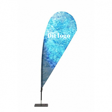 Beachflag dråbeformet